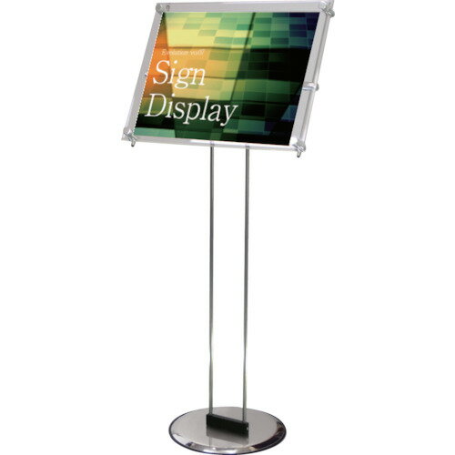 ■TOKISEI パネルスタンド クリエイティブアクリルスタンド ポール A3横 420×297 CASA3Y(8190845)