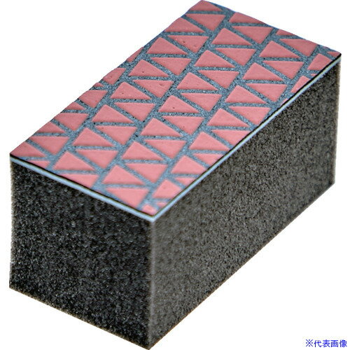 ■TRUSCO ガラス・鏡クリーナーパッド ハードタイプ 25mm×50mm TGCP255HG(8191527)(3.0)