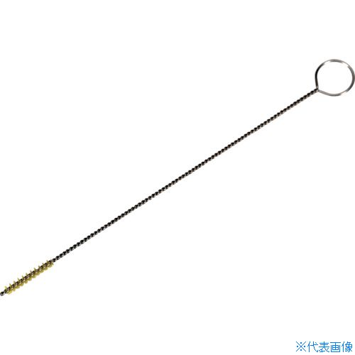 ■TRUSCO 小径パイプブラシ 2.5mm HACCP対応 イエロー TMPB2.5Y(8191571)