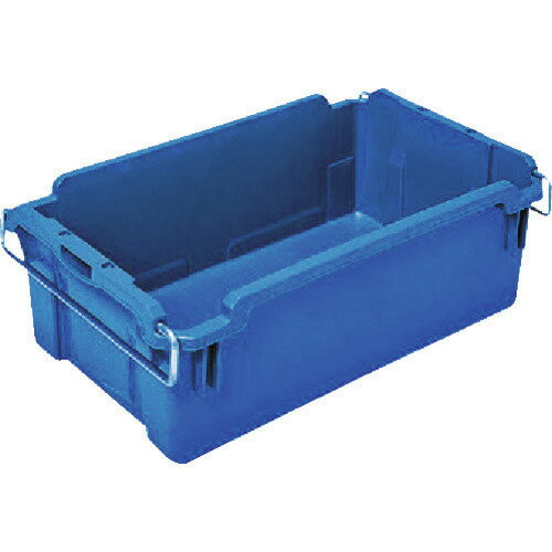 ■TRUSCO ネスティングコンテナ 31.1L ダークブルー TK37DB(8191784)