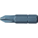 ■TRUSCO ミニインパクトドライバー用ビット +2X65 6.35mm六角軸 TMID265(8191795)