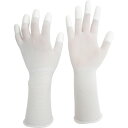 ■ミドリ安全 低発塵手袋 ロング (指先コート)10双入 S MCG501NLONGS(8192490)