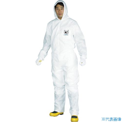 オレンジブック トラスコ中山　TRUSCOエイブル山内 マックスガード保護服サイズM耐水性能：2000mm以上 〔品番:2550M〕[ 注番:8192952]特長●高い耐水性・耐油性があります。●帯電防止を施してあります。●安心の国産素材を使用しています。用途●水やオイルなどを使う作業場。●汚れやホコリの激しい現場。●工場の清掃、メンテナンスなど。仕様●色：白●サイズ：M●適合身長(cm)：155〜170●適合胸囲(cm)：75〜105●タイプ：つなぎ服仕様2●耐水性能：2000mm以上●使い捨てタイプ●フードひも入り●袖口、ウエストゴム入り●ポケット付(左胸・右尻)●フード紐縛り●袖ゴム入り●裾ゴムなし●ウエストゴム入り●左胸、右尻ポケットあり材質/仕上●スパンボンド不織布、フィルムラミネート（SF）セット内容/付属品注意●取扱説明書をよくお読みのうえ、ご使用ください。原産国（名称）日本JANコード4582304020091本体質量160gオレンジブック トラスコ中山　TRUSCOエイブル山内 マックスガード保護服サイズM耐水性能：2000mm以上 〔品番:2550M〕[注番:8192952][本体質量：160g]《包装時基本サイズ：420×300×20》〔包装時質量：160g〕分類》保護具》保護服・防護服》使い捨て保護服☆納期情報：仕入れ先通常在庫品 (欠品の場合有り)