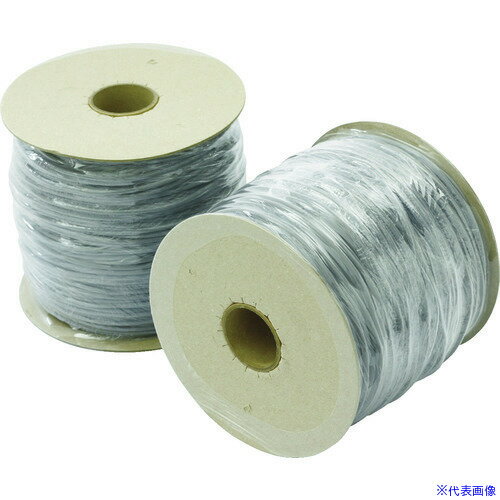 ■Dio 網押えゴム小巻 太さ3.5mm×250m グレー 120685(8194826)