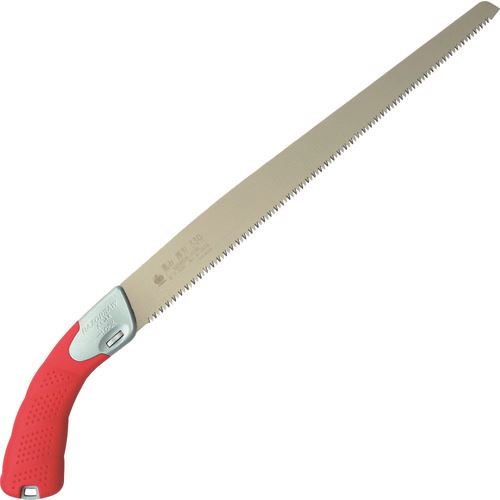 オレンジブック トラスコ中山　TRUSCORAZORSAW 恵み厚刃330サヤ付 〔品番:1074〕[ 注番:8199114]特長●果樹全般で使用出来ます。●スムーズな切味と切口の綺麗さが特長です。用途●生木剪定用（細枝用）。仕様●刃長(mm)：330●全長(mm)：490●刃ピッチ(mm)：3仕様2●衝撃焼入れ●無電解ニッケルメッキ材質/仕上●刃：SK材●柄：アルミダイカスト・エラストマ樹脂セット内容/付属品注意原産国（名称）日本JANコード4903524010745本体質量180gオレンジブック トラスコ中山　TRUSCORAZORSAW 恵み厚刃330サヤ付 〔品番:1074〕[注番:8199114][本体質量：180g]《包装時基本サイズ：490×70×20》〔包装時質量：180g〕分類》手作業工具》ハサミ・カッター・鋸》園芸用鋸☆納期情報：オレンジブック掲載以外でメーカー直送品【法人限定＝会社名ご記入お願い致します。】