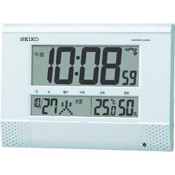 ■SEIKO プログラムチャイム付き電波時計 SQ435W(8202562)