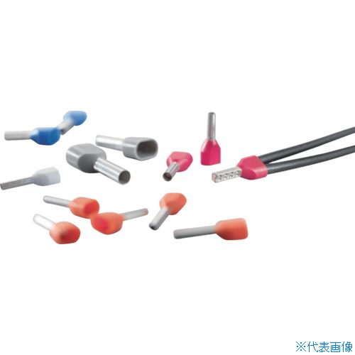 オレンジブック トラスコ中山　TRUSCOワイドミュラー 2本用絶縁カバー付圧着端子 H1.0/15S ZH GE フェル 〔品番:9018690000〕[ 注番:8204898]特長●スリーブ（フェルール）は電線のバラケを防止し品質の向上に貢献します。●電線サイズ毎に色分けできる豊富なカラーバリエーションを用意しています。用途●バネ接続、プッシュイン端子台、他各種ヨーロッパ式端子台用。●電線2本接続用。仕様●全長(mm)：15.0仕様2●DIN462228part4に基づく圧着端子●適合電線：1mm2/AWG17●導体部長さ：8mm●剥長さ：2.2mm●絶縁部幅：0.15mm●絶縁部色：イエロー●1袋500個入材質/仕上●銅（スズメッキ）●ポリプロピレンセット内容/付属品注意●キャンセル不可商品になります。原産国（名称）ドイツJANコード4032248017720本体質量79gオレンジブック トラスコ中山　TRUSCOワイドミュラー 2本用絶縁カバー付圧着端子 H1.0/15S ZH GE フェル 〔品番:9018690000〕[注番:8204898][本体質量：79g]分類》電子機器》電設配線部品》接続端子☆納期情報：メーカー取り寄品（弊社より発送）
