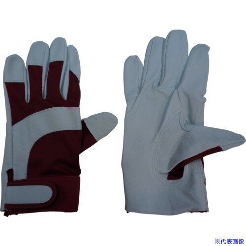 ■HO−KEN プロワーク 豚皮甲メリMG B−266RD L B266RDL(8206512)×10[送料別途お見積り][法人限定][掲外取..