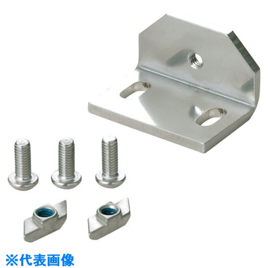 オレンジブック トラスコ中山　TRUSCOSUGATSUNE (210041817)ステンレス鋼製パネル固定中間ブラケットアルミフレーム取付用セット AS-PTB-30-8 〔品番:ASPTB308〕[ 注番:8206824]特長●ステンレス鋼製パネル固定中間ブラケットAS-PTBをアルミフレーム取り付ける際に必要な部品をセットにしたものになります。用途●アルミフレーム。仕様●適合ボルト：M4●幅(mm)：34●奥行(mm)：25●高さ(mm)：20●適合アルミフレーム：30×30mm(溝幅8mm)仕様2材質/仕上●ステンレス鋼（SUS430）／光沢バレル研磨セット内容/付属品●パネル固定中間ブラケットAS-PTB：1ヶ●ASナットAS-8M4：2ヶ●M4×10六角穴付ボルト：3ヶ注意●AS-PTB単品の寸法、材質を表記しています。●画像は同シリーズのいずれかの製品であり、こちらの品番のものとは外観が異なる可能性があります。原産国（名称）日本JANコード4510932104142本体質量0gオレンジブック トラスコ中山　TRUSCOSUGATSUNE (210041817)ステンレス鋼製パネル固定中間ブラケットアルミフレーム取付用セット AS-PTB-30-8 〔品番:ASPTB308〕[注番:8206824]《包装時基本サイズ：50×50×30》〔包装時質量：40g〕分類》メカトロ部品》機械部品》アルミフレーム☆納期情報：メーカー取り寄品（弊社より発送）