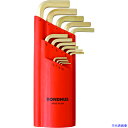 ■BONDHUS ボールポイント・L−レンチセット ロング ゴールド セット15本組(1.27−10mm) BLX15MG(821881...