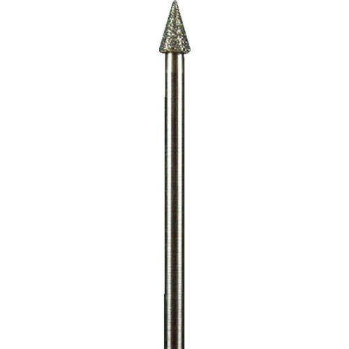 オレンジブック トラスコ中山　TRUSCOMinimo 電着ダイヤモンドバー#140 Φ3.7 〔品番:AD1205〕[ 注番:8230704]特長●ダイヤモンド砥粒の突出しが大きく切れ味に優れています。　●仕上げ面粗さを特に要求されない粗研削加工に最適です。用途●適合素材:セラミックス、ガラス、工具鋼、合金鋼、超硬合金、サーメット仕様●粒度(#)：140●刃径(mm)：3.7●刃長(mm)：6●軸径(mm)：2.34●全長(mm)：44.5●最高使用回転数(rpm)：80000●形状：円錐鋭角仕様2材質/仕上セット内容/付属品注意原産国（名称）日本JANコード4571130850231本体質量4gオレンジブック トラスコ中山　TRUSCOMinimo 電着ダイヤモンドバー#140 Φ3.7 〔品番:AD1205〕[注番:8230704][本体質量：4g]《包装時基本サイズ：68×13×11》〔包装時質量：7g〕分類》電動・油圧・空圧工具》研削研磨用品》ダイヤモンドバー☆納期情報：仕入れ先通常在庫品 (欠品の場合有り)