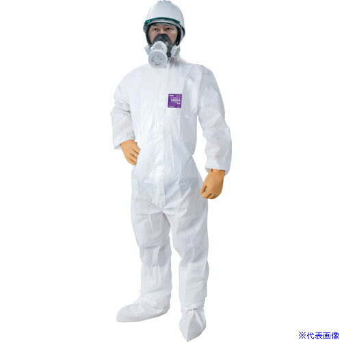 オレンジブック トラスコ中山　TRUSCOシゲマツ 全身化学防護服 マイクロガード1500A XL(10着入)(78443) 〔品番:MG1500AXL〕[ 注番:8252474]特長●通気性を保ちながら、優れた防じん性能を有します。●フード・袖口・胴回り・足首部分はゴム紐入りです。●ファスナー部を防護するフラップ付きです。●ファスナーのスライダー（つまみ）が2個付きで、上下どちらからでも開閉できます。用途●石綿（アスベスト）取扱い作業。仕様●色：ホワイト●サイズ：XL●適合身長(cm)：182〜188●適合胸囲(cm)：108〜116●タイプ：5、6仕様2●密閉服（使い捨て式）●JIS T 8115：2015規格タイプ5・6適合品（浮遊固体粉じん・ミスト防護用）材質/仕上●生地：スパンボンドのポリプロピレン、メルトブローのポリプロピレンセット内容/付属品注意原産国（名称）中国JANコード4959382784434本体質量1.9kgオレンジブック トラスコ中山　TRUSCOシゲマツ 全身化学防護服 マイクロガード1500A XL(10着入)(78443) 〔品番:MG1500AXL〕[注番:8252474][本体質量：1.9kg]《包装時基本サイズ：600×540×150》〔包装時質量：2000g〕分類》保護具》保護服・防護服》化学防護服☆納期情報：仕入れ先通常在庫品 (欠品の場合有り)
