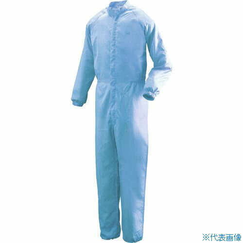 ■ミドリ安全 一般型クリーンウェア ブルー 4L C1031B4L(8258878)