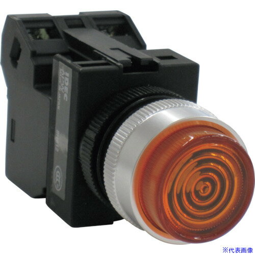 ■IDEC Φ22丸突形表示灯 APW126DA(8265514)[送料別途見積り][法人・事業所限定][掲外取寄]