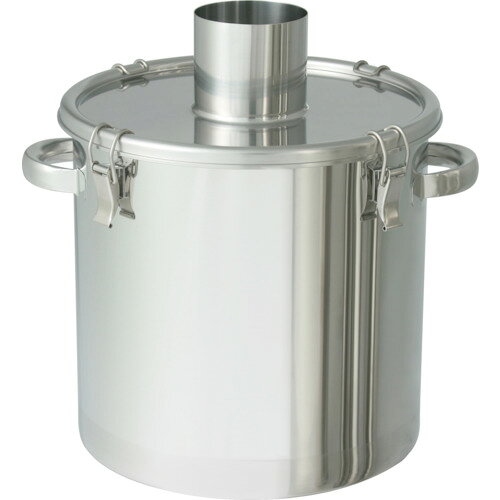 ■MONOVATE ステンレスタンク 粉体回収容器200Aパイプ 15L FKCTH27SP200A(8265799)[...