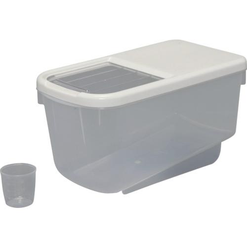 ■IRIS 227262 米びつ ホワイト PRS10(8275025)[送料別途お見積り][法人限定][掲外取寄]