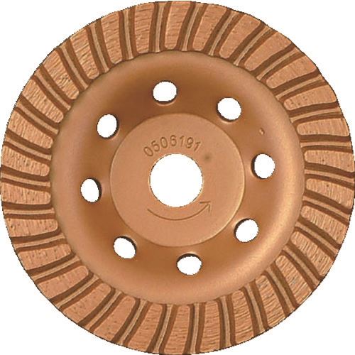 オレンジブック トラスコ中山　TRUSCOIWOOD ドライターボカップ 100mm 〔品番:89729〕[ 注番:8275319]特長●研削面積が広く、研削効率に優れています。●驚きのコストパフォーマンで経済的です。用途●硬質コンクリート、石材、タイル・瓦等の面取り研磨用。仕様●外径(mm)：100●穴径(mm)：15●最高使用回転数(rpm)：14500仕様2●乾式材質/仕上セット内容/付属品注意原産国（名称）中国JANコード4939752897292本体質量281gオレンジブック トラスコ中山　TRUSCOIWOOD ドライターボカップ 100mm 〔品番:89729〕[注番:8275319][本体質量：281g]《包装時基本サイズ：148×133×23》〔包装時質量：298g〕分類》電動・油圧・空圧工具》研削研磨用品》ダイヤモンドホイール☆納期情報：メーカー取り寄品（弊社より発送）