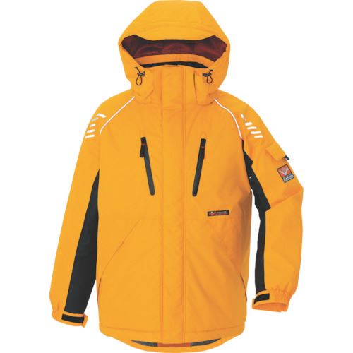 Rakuten - ■アイトス 防寒ジャケット イエロー4L AZ60630194L(8277247)[送料別途お見積り][法人限定][掲外取寄]