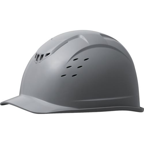 ■ミドリ安全 ABS製ヘルメット 高通気タイプ グレー SC13BVRAKPGY(8279095)[送料別途お見積り][法人限定..