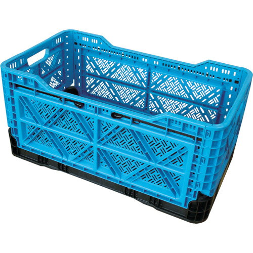 オレンジブック トラスコ中山　TRUSCOTRUSCO 折りたたみメッシュコンテナ59L ブルー 〔品番:TRMPB59B〕[ 注番:8280716]特長●耐久性と効率、互換性と汎用性を重視し設計開発された折りたたみメッシュコンテナです。●折りたたんだ場合、組み立て時の約1／4のスペースです。用途●工場の保管、運搬用に仕様●容量(L)：59●色：ブルー●外形寸法(mm)間口：595●外形寸法(mm)奥行：395●外形寸法(mm)高さ：300●有効内寸(mm)間口：563●有効内寸(mm)奥行：363●有効内寸(mm)高さ：289●折りたたみ高さ(mm)：80●最大積載荷重(kg)：60●適合カード差し(別売)：TRMPBWP仕様2材質/仕上●ポリプロピレン（PP）セット内容/付属品注意●提供不可：chemSHERPA原産国（名称）韓国JANコード4989999432794本体質量2.6kgオレンジブック トラスコ中山　TRUSCOTRUSCO 折りたたみメッシュコンテナ59L ブルー 〔品番:TRMPB59B〕[注番:8280716][本体質量：2.6kg]《包装時基本サイズ：600×400×70》〔包装時質量：2685g〕分類》物流・保管用品》コンテナ・パレット》折りたたみコンテナ☆納期情報：仕入れ先通常在庫品 (欠品の場合有り)