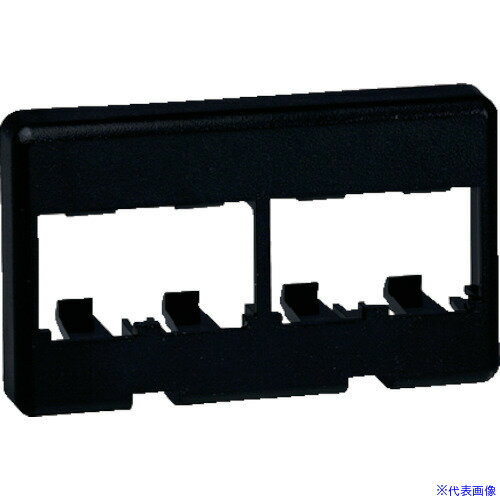 ��PANDUIT 4�ݡ����Ѳȶ��ѥץ졼�� �� CFFP4BL(8281448)