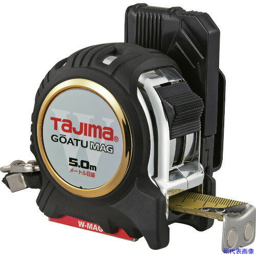 ■タジマ 剛厚セフGロックダブルマグ25 5.0m メートル目盛 GASFGLWM2550(8284004)