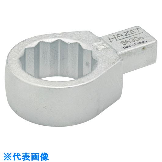 ■HAZET ヘッド交換式トルクレンチ用 ボックスエンドインサート 対辺寸法24mm 6630D24(8287289)[送料別途見積り][法人・事業所限定][掲外取寄]