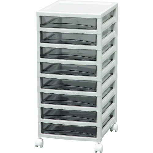 ■IRIS 226221 オフィスチェスト 浅8段 OCES800R(8288186)