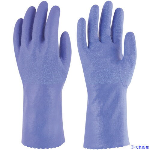 ■トワロン ニトリルゴム手袋 耐油ニトリルタフロング S 549S(8290822)(4.0)