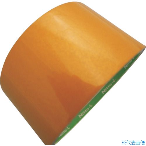 ■日東エルマテ 再帰反射テープ 400mm×10m イエロー HT400Y(8290914)