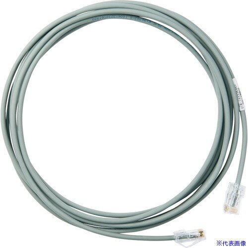 ■PANDUIT カテゴリ5E細径パッチコード 3m グレー UTP28CH3MGY UTP28CH3MGY(8291316)