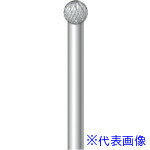 ■ナカニシ ロングシャフト超硬カッター 球型 ダブルカット φ9.5×8×軸φ6 26612(8293203)