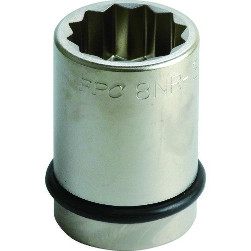 オレンジブック トラスコ中山　TRUSCOFPC ナットランナー用ソケット 差込25.4mm 対辺33mm 〔品番:8NR33〕[ 注番:8353375]特長●ナットランナー用のホイールナット用ソケットです。●薄口軽量設計で、口径を二重六角...