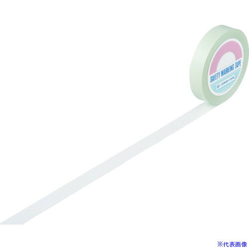 オレンジブック トラスコ中山　TRUSCO緑十字 ガードテープ(ラインテープ) 白 GT−252W 25mm幅×20m 屋内用 〔品番:148031〕[ 注番:8353728]特長●設置が容易なはく離紙付のラインテープです。●表面にポリエステル加工が施されており耐久性に優れています。●剥離紙が付いており、“貼り易さ”の面でも優れた商品です。用途●屋内用。●室内床の区域表示、案内路表示、危険表示等に。仕様●色：白●幅(mm)：25●長さ(m)：20●厚さ(mm)：0.2●引張強度(N/10mm)：147●粘着力(N/25mm)：19.1●取付方法：貼付タイプ仕様2●はく離紙付材質/仕上●基材：オレフィン樹脂●表面：ポリエステル●粘着剤：アクリル系セット内容/付属品注意原産国（名称）日本JANコード4932134118893本体質量220gオレンジブック トラスコ中山　TRUSCO緑十字 ガードテープ(ラインテープ) 白 GT−252W 25mm幅×20m 屋内用 〔品番:148031〕[注番:8353728][本体質量：220g]《包装時基本サイズ：130×130×25》〔包装時質量：270g〕分類》梱包用品》テープ用品》ラインテープ☆納期情報：仕入れ先通常在庫品 (欠品の場合有り)