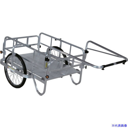 オレンジブック トラスコ中山　TRUSCOHARAX 折り畳み式リヤカー コンパック(空気タイヤ) 〔品番:HC906〕[ 注番:8355976]特長●折りたためますのでコンパクトに収納できます。用途●収納場所をとりませんので災害用の備蓄品として。仕様●均等荷重(kg)：180●長さ(mm)：1681●幅(mm)：870●高さ(mm)：750●タイヤタイプ：20インチエアータイヤ●折りたたみ時寸法(mm)長さ：970●折りたたみ時寸法(mm)幅：350●折りたたみ時寸法(mm)高さ：750仕様2●組立品●20インチエアー入りクタイヤ●積載重量180kg材質/仕上●本体：アルミ合金セット内容/付属品注意原産国（名称）日本JANコード4939356382507本体質量16.2kgオレンジブック トラスコ中山　TRUSCOHARAX 折り畳み式リヤカー コンパック(空気タイヤ) 〔品番:HC906〕[注番:8355976][本体質量：16.2kg]《包装時基本サイズ：1035×380×770》〔包装時質量：16kg〕分類》搬送機器》運搬車輌機器》リヤカー☆納期情報：オレンジブック掲載以外でメーカー直送品（送料元払い）【法人限定＝会社名ご記入お願い致します。】※北海道・沖縄・離島は運賃別途商品も含む