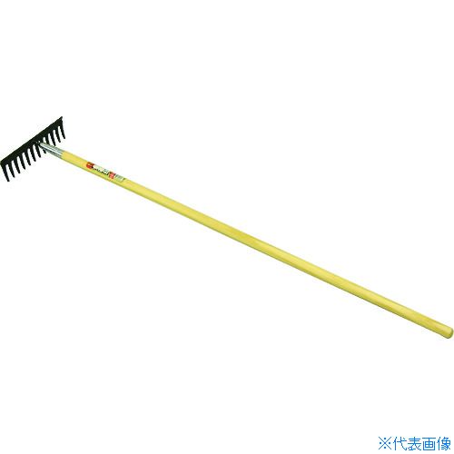 ■金象 スチールレーキ 1350柄付 072906(8357834)[送料別途お見積り][法人限定]