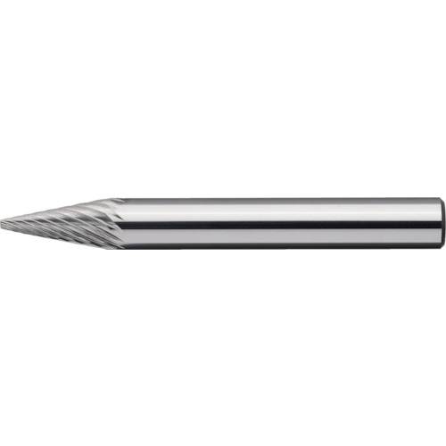 ■MRA 超硬バー Cスパイラルシリーズ 形状:テーパー先丸(スパイラルカット) 刃長27.0mm CB7C103SC(8358336)