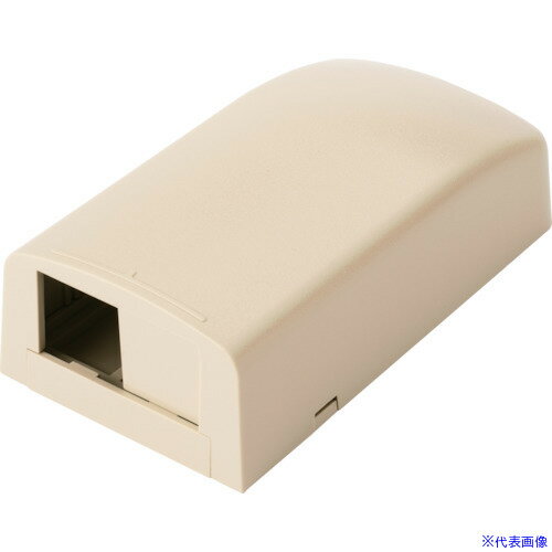 ■PANDUIT 光ファイバー・マルチメディアアウトレット 2個口 アイボリー CBX2EIAY(8360615)×10[送料別途..