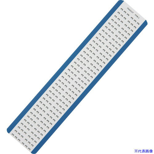 ■PANDUIT ワイヤーマーカー 3 (25枚入) PPM3(8361136)×4[送料別途お見積り][法人限...