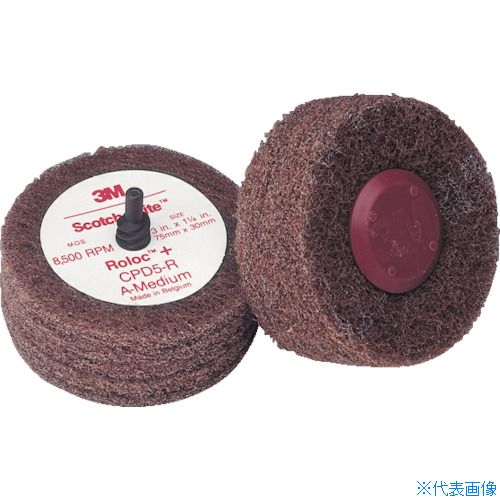 ��3M �����å� CPD5 75mm #180���� �� ROLOCCPD5AM3IN(8363353)��10