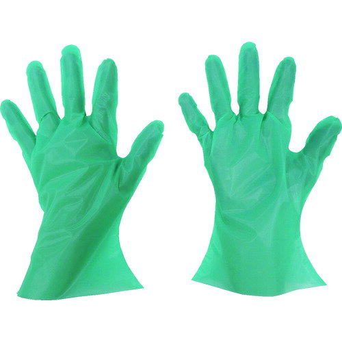 ■東京パック マイジャストグローブエコノミー化粧箱L グリーン GMJEKL(8363638)(4.0)