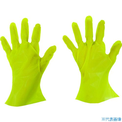 オレンジブック トラスコ中山　TRUSCO東京パック マイジャストグローブエコノミー化粧箱ML イエロー 〔品番:YMJEKML〕[ 注番:8363643]特長●五本の指の付け根に絞りを入れてフィット感を向上、作業中のずれ、脱落を防ぎます。...