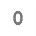 ■IM ステンシル マグネット 0 文字サイズ100×65mm ASTM010065(8364179)