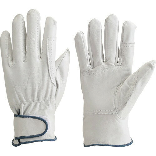 ■TRUSCO レンジャー型手袋 牛本革製 S JK18S(8364786)