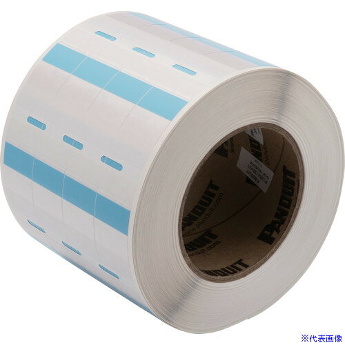 ��PANDUIT Ǯž�̥ץ���Ѳ�ž��٥� �� ������25.4mmX12.7mm ��٥��2500�� R100X150V2T R100X150V2T(8367...