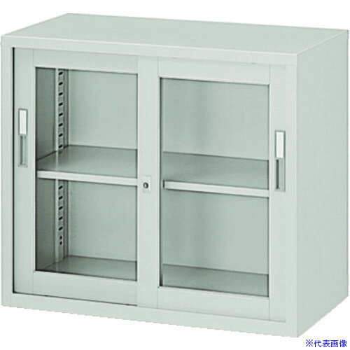 ■NAIKI 引違書庫「ガラス戸」 HG308AW(8369155)[送料別途お見積り][法人限定][直送]