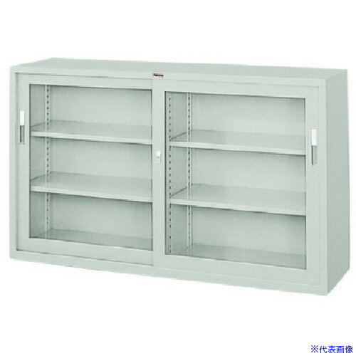 ■NAIKI 引違い書庫(ガラス戸) HG53AW(8369165)[送料別途お見積り][法人限定][直送]