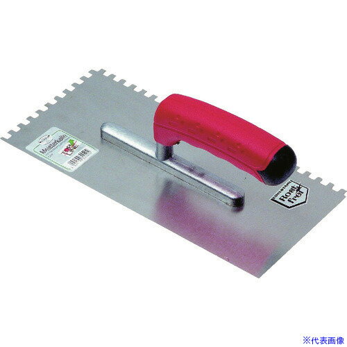 ■K/H ステンレス鏝 トップライン 130X280mm 溝幅6X6mm 630040(8369838)