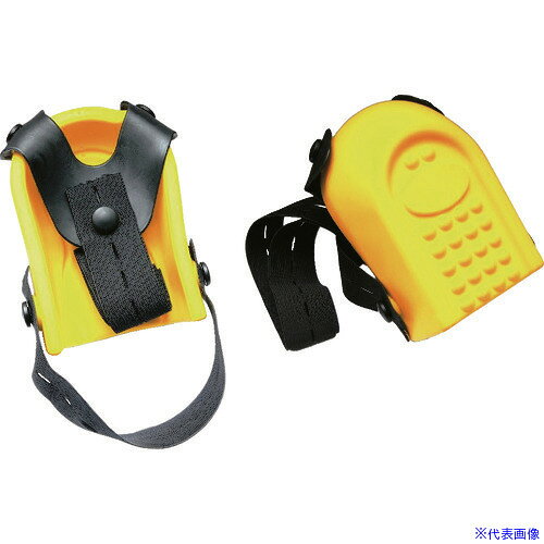 ■K/H 【アウトレット】ひざ用保護具 Kniefix−de Luxe 黄色 507004Z(8369861) first34-25565940 ファーストFACTORY パッケージ画像