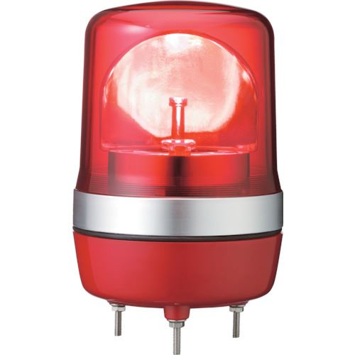 ■シュナイダー アローシリーズ 赤 φ106 LED回転灯 100V LRSC100RA(8370192) 送料別途見積り 法人 事業所限定 掲外取寄
